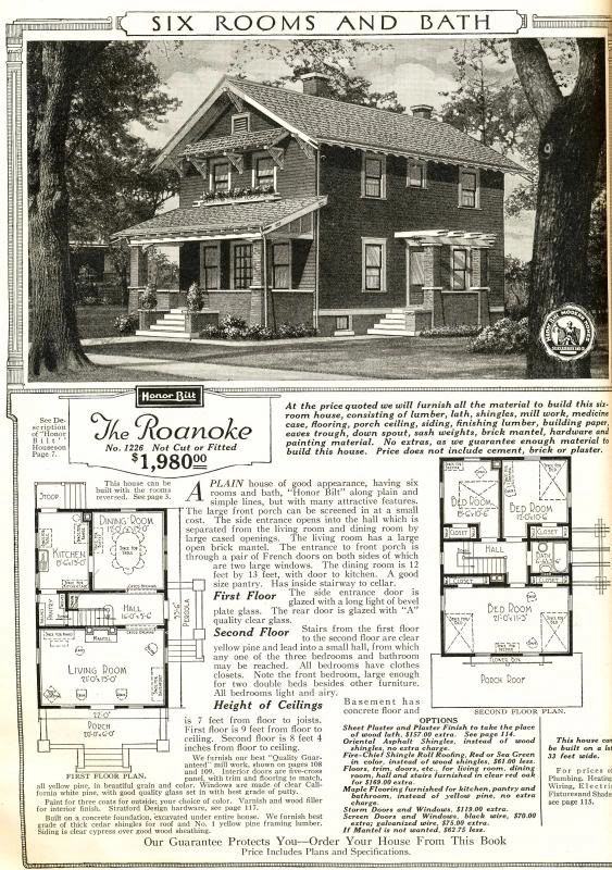 Sears Roanoke catalog home